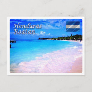 Cartão Postal Honduras - Roatan - Ilhas Bay -