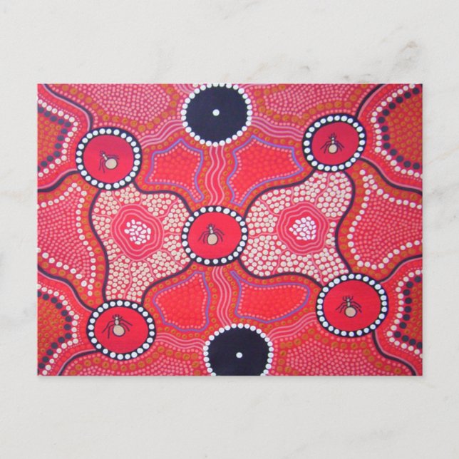 Cartão Postal Honey Ant Dreaming (Frente)