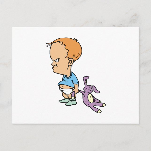 Cartão Postal Honey Bunny (Frente)