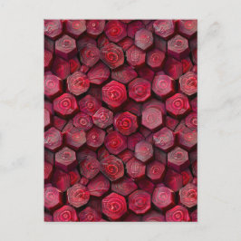 Cartão Postal Honeycomb Beetroots