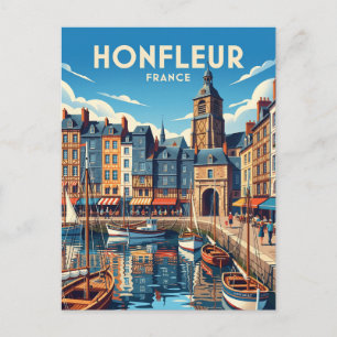 Cartão Postal Honfleur França
