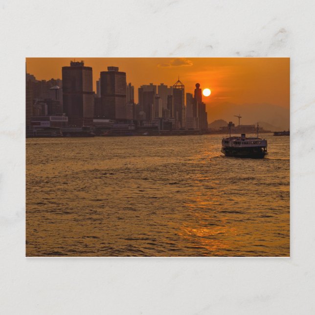 Cartão Postal Hong Kong (Frente)