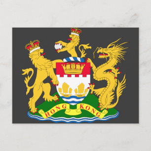 Cartão Postal Hong Kong, China