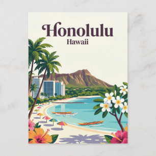 Cartão Postal Honolulu EUA