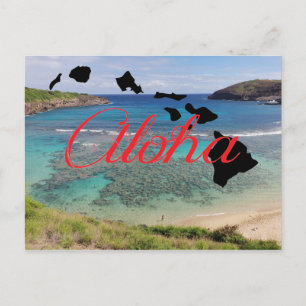 Cartão Postal Honolulu Hawaii Hanauma Bay