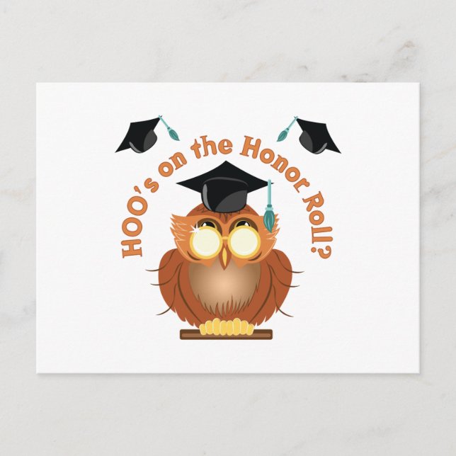 Cartão Postal Honor Roll (Frente)