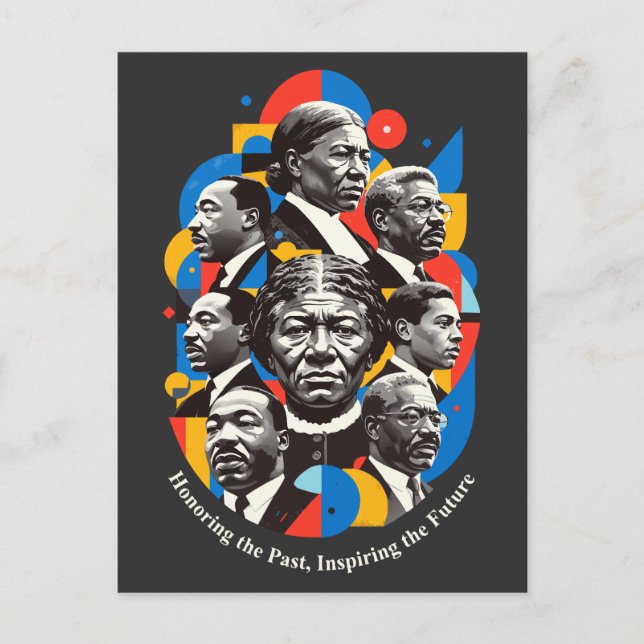 Cartão Postal Honoring The Past, Inspiring The future (Frente)