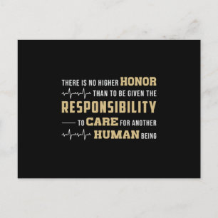 Cartão Postal Honra Ajustados paramédicos Ambulância de auxílio 