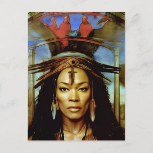 Cartão Postal Hoodoo Priestess
