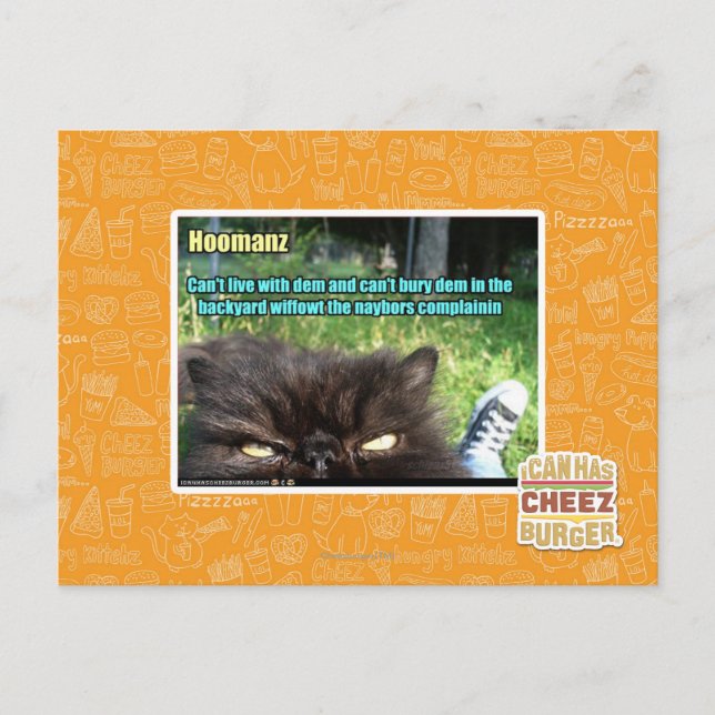 Cartão Postal Hoomanz (Frente)