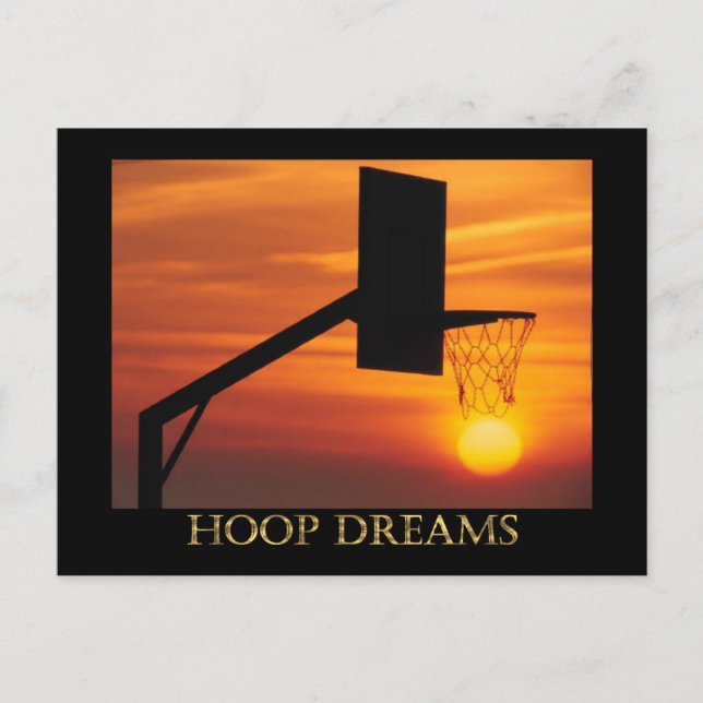 CARTÃO POSTAL HOOP DREAMS (Frente)