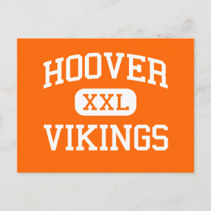 Cartão Postal Hoover - Vikings - Segundo grau - North Canton Ohi