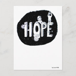 Cartão Postal HOPE - esperança variável