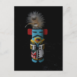 CARTÃO POSTAL HOPI KACHINA EAGLE
