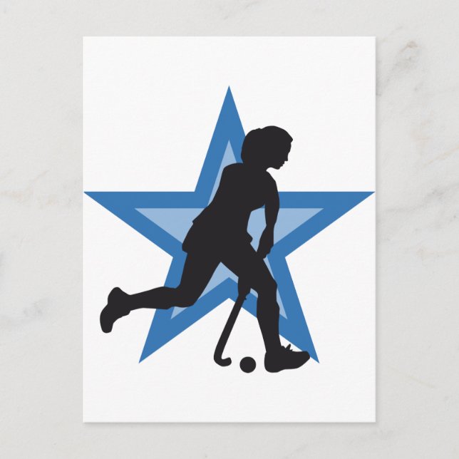 Cartão Postal hóquei (Frente)