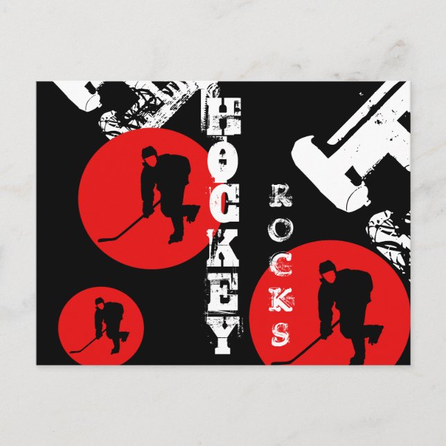 Cartão Postal Hóquei (Frente)