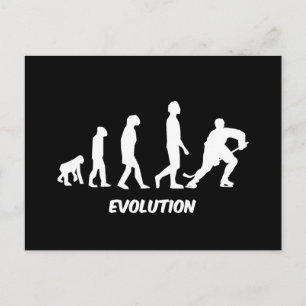 Cartão Postal hóquei na evolução