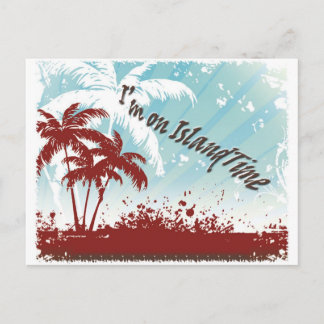 Cartão Postal Hora da Ilha