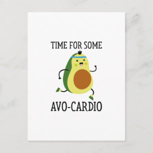 Cartão Postal Hora de algum Avo-Cardio