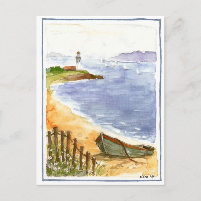 Cartão Postal hora de verão (Frente)