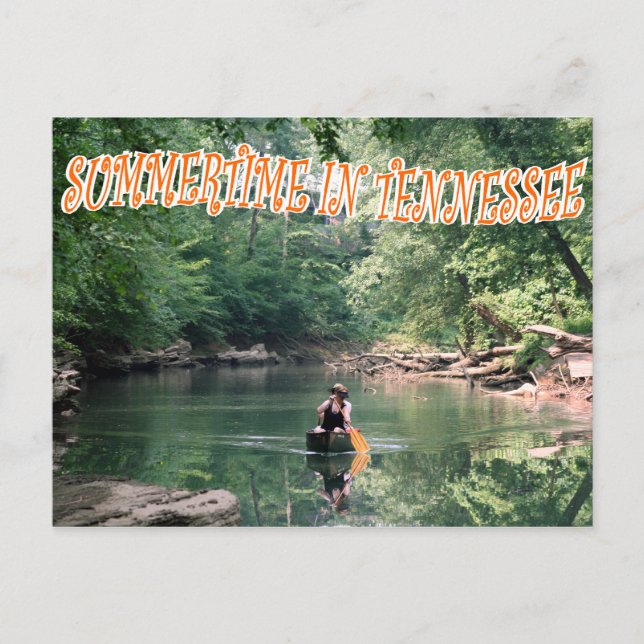 CARTÃO POSTAL HORA DE VERÃO NO TENNESSEE (Frente)