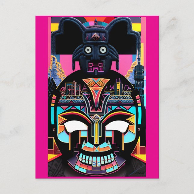 Cartão Postal Hora Desesperada de Idolatrria (Frente)