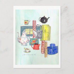 Cartão Postal Hora do Chá