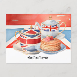 Cartão Postal Hora do chá de Londres