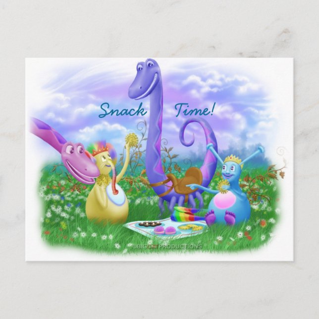 Cartão Postal Hora do lanche! (Frente)