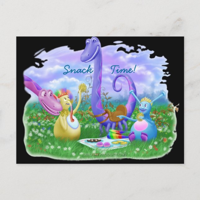 Cartão Postal Hora do lanche! (Frente)