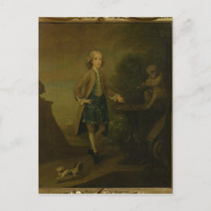Cartão Postal Horace Walpole, 10, 1727-8 anos