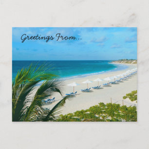 Cartão Postal Horário de Férias