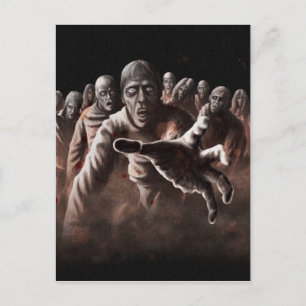 Cartão Postal Horda do zombi