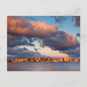 Cartão Postal Horizonte da Cidade da Baía de San Diego