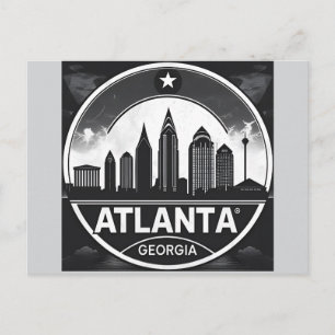 Cartão Postal Horizonte de Atlanta Geórgia