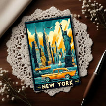 Horizonte de Nova York de 1955