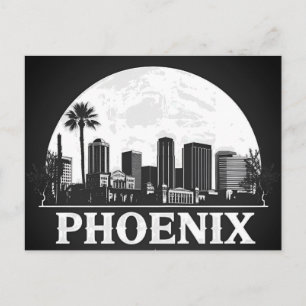 Cartão Postal Horizonte de Phoenix Arizona
