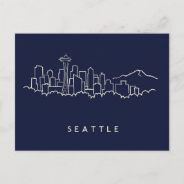 Cartão Postal Horizonte de Seattle