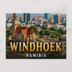 Cartão Postal Horizontes do Deserto de Windhoek e Espírito Namib