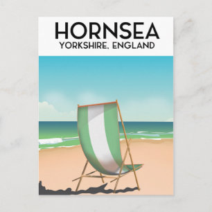 Cartão Postal Hornsea, Hornsea, Yorkshire Inglaterra cartaz de v