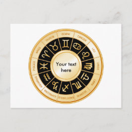 Cartão Postal Horoscópio Mandala