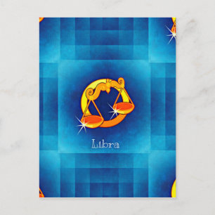 Cartão Postal horóscopo libra