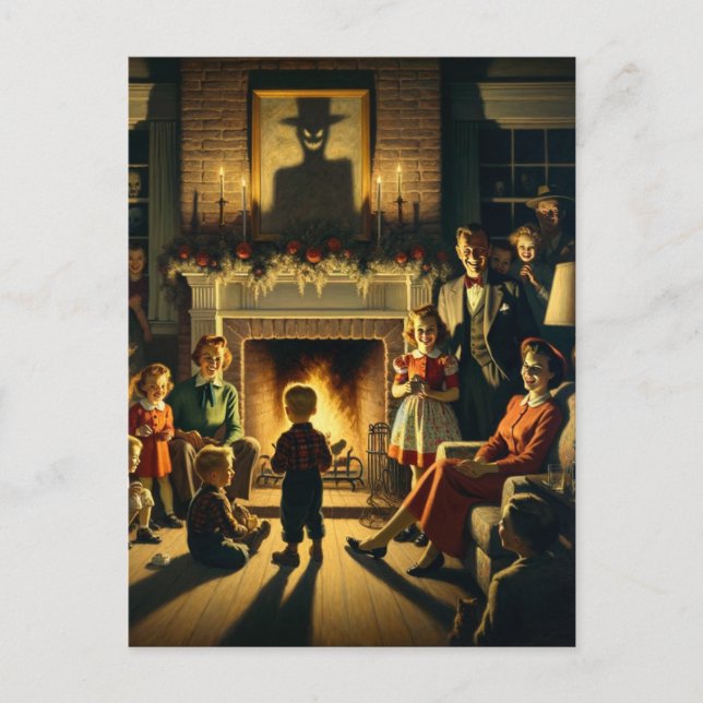 Cartão Postal Horror de Natal (Frente)