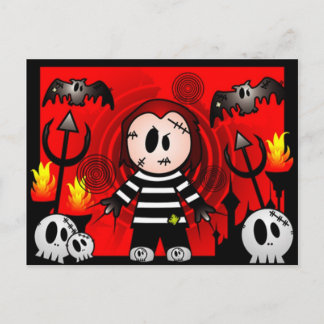 Cartão Postal Horror Monstro 5