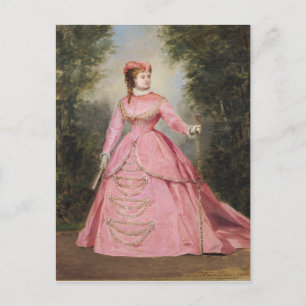Cartão Postal Hortense Schneider 1868