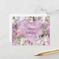 Hortênsia e Rosas - Buquê Vintage em Óleo     