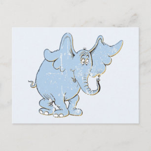 Cartão Postal Horton Hears A Who Horton Aflito