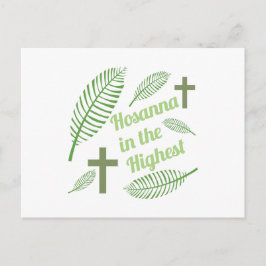 Cartão Postal Hosanna No Mais Alto