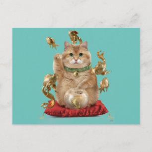 Cartão Postal Hosico Maneki-neko