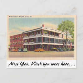 Cartão Postal Hospital, Jesup, Geórgia
